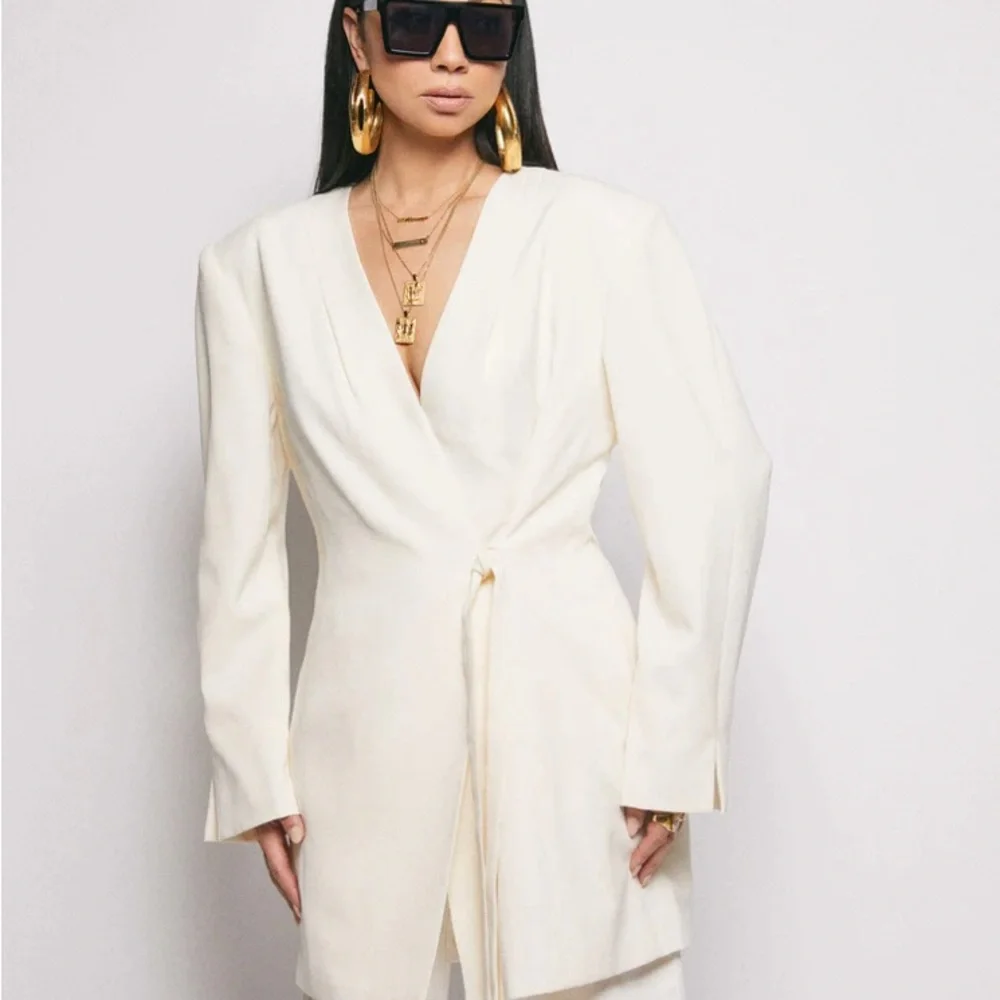 Dior Cream Blazers & Suit Jackets